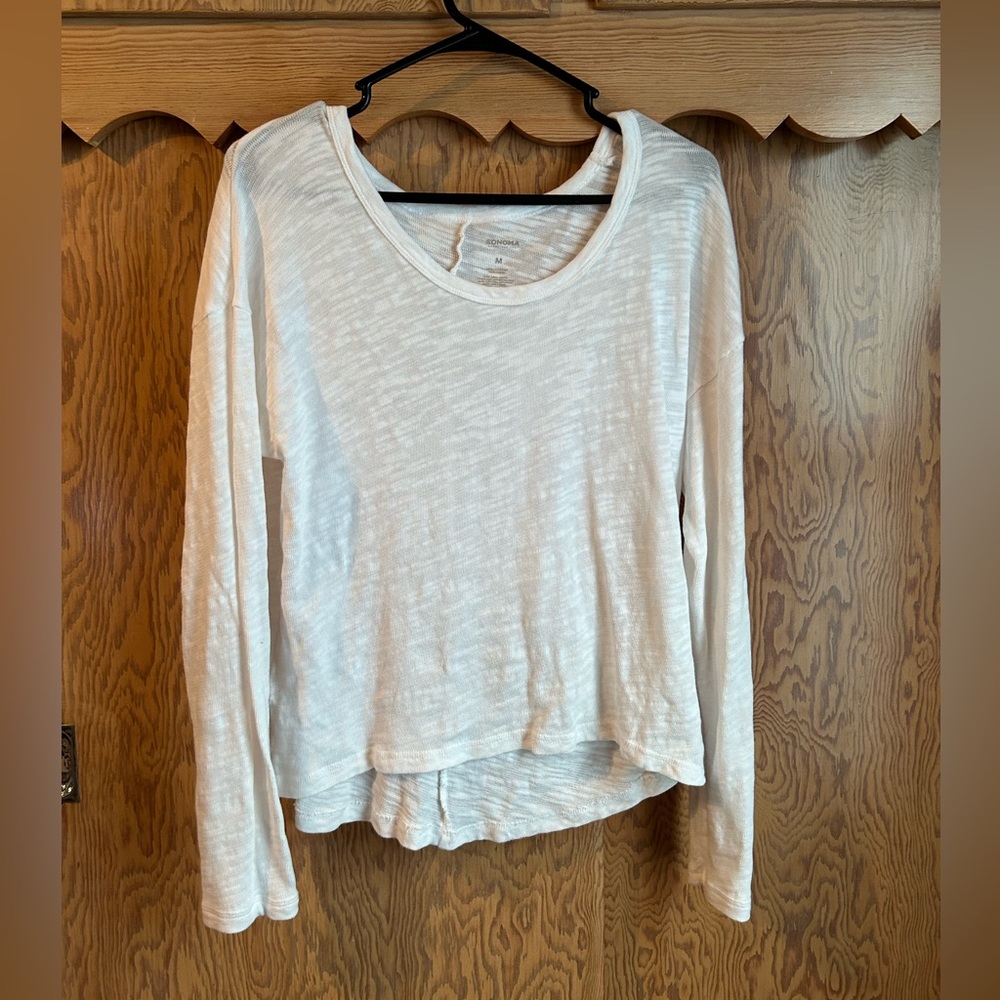 white long sleeve
